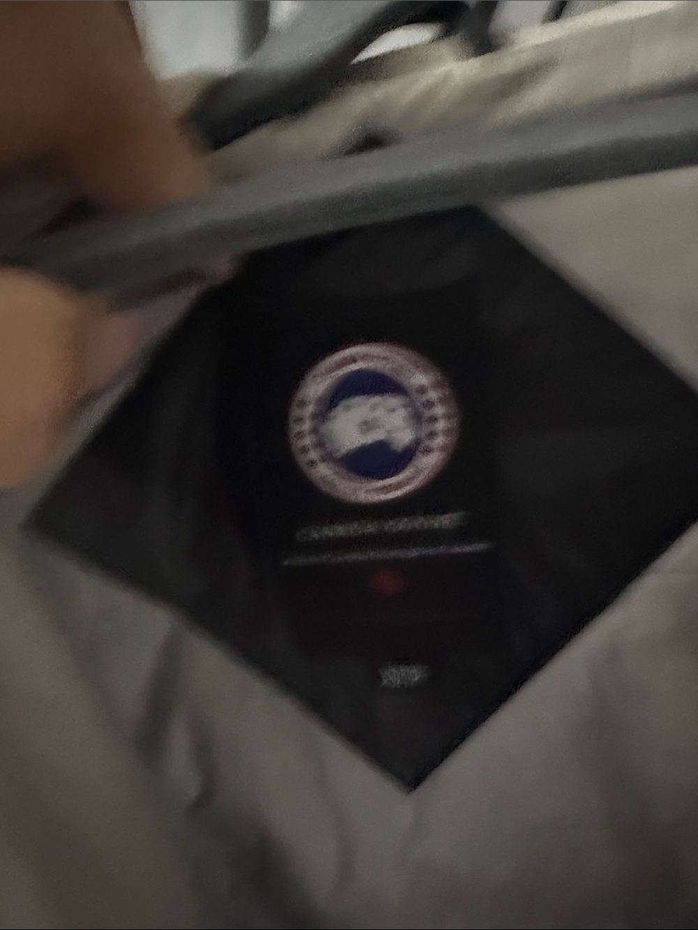 Canada Goose Black Quilted Hooded Puffer with Cream Lining - Picture 3 of 16